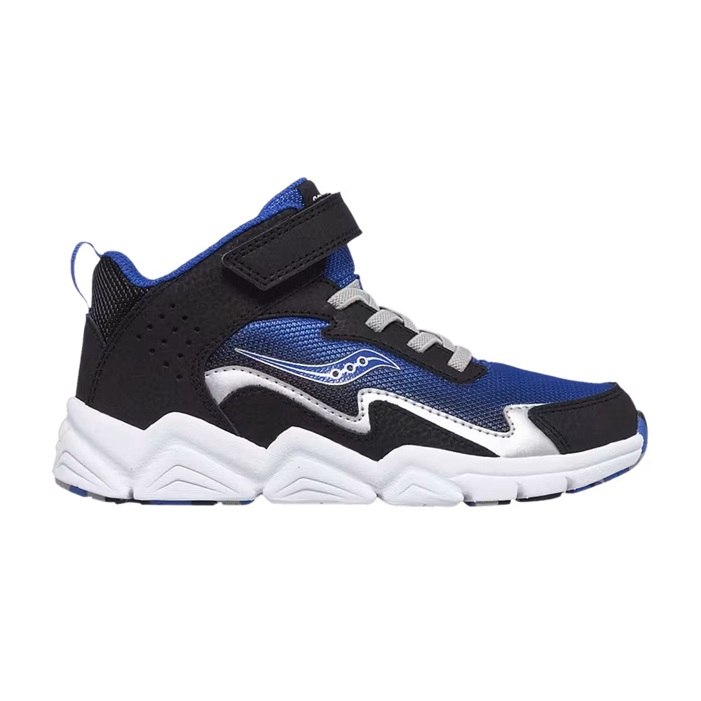 Saucony Flash A/C Mid Big Kid Black Blue