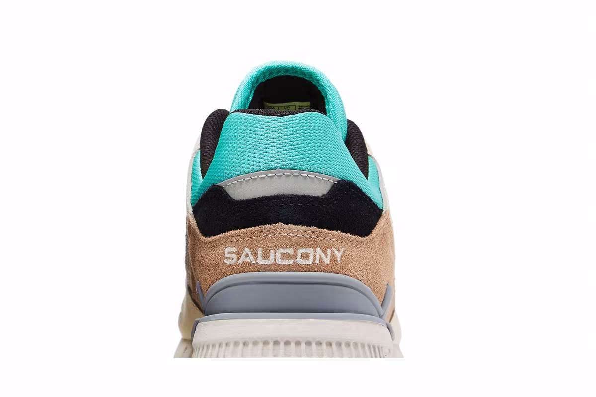Saucony Courageous Light Blue Tan, view 8
