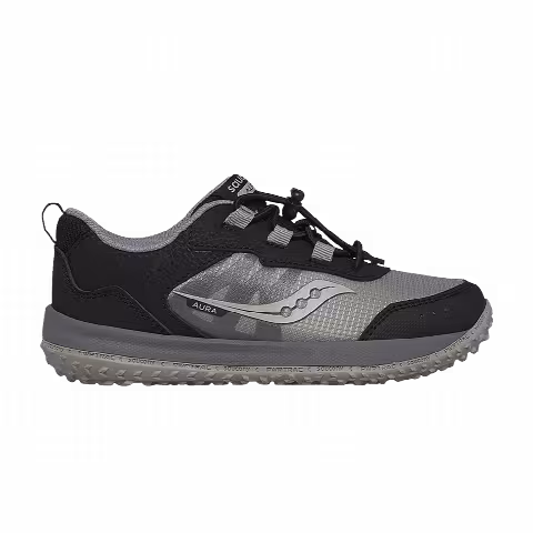 Saucony Aura KDZ Big Kid 'Black Grey'