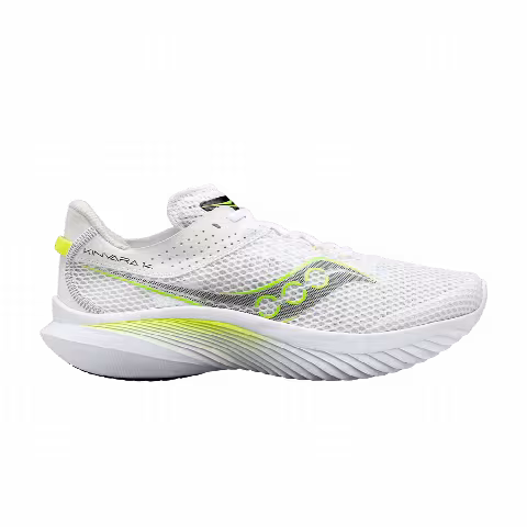 Saucony Kinvara 14 'White Slime'