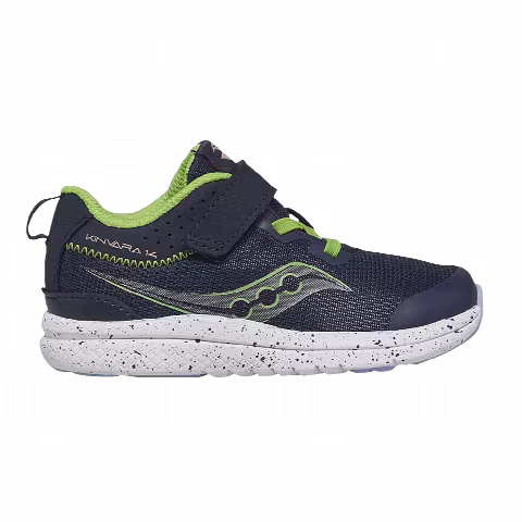 Saucony Kinvara 14 A/C Little Kid 'Navy Green'