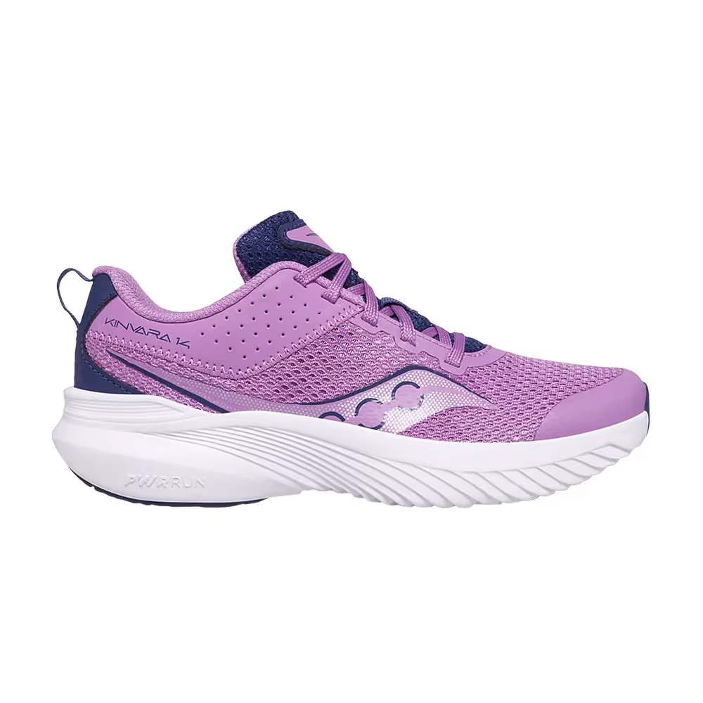 Saucony Kinvara 14 Big Kid Grape Indigo