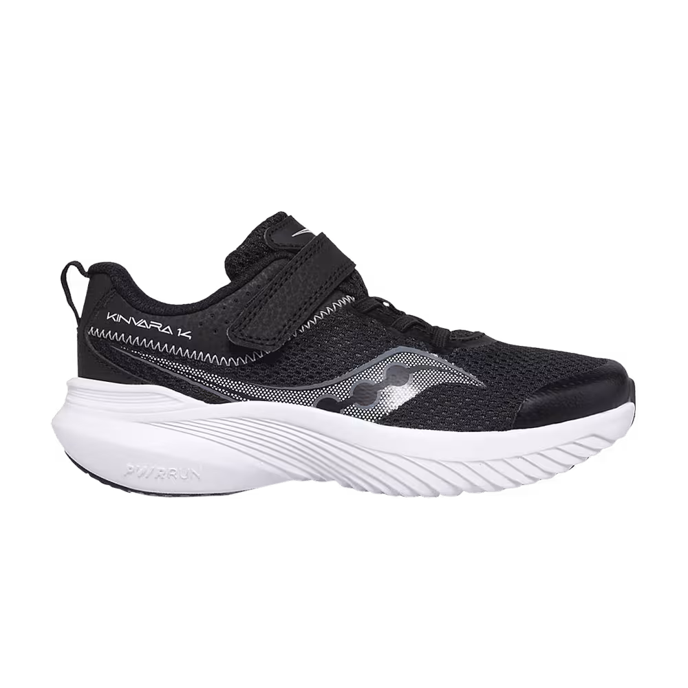 Saucony Kinvara 14 A/C Big Kid Black Grey
