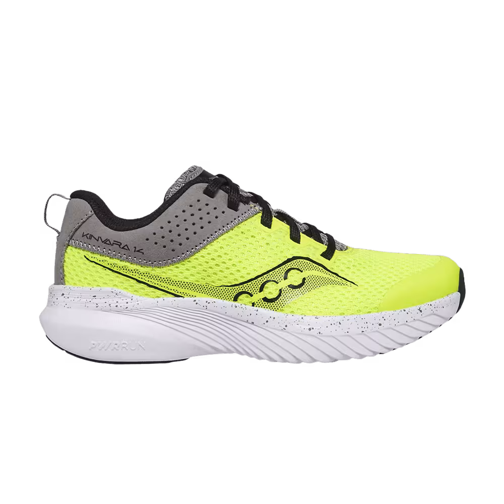 Saucony Kinvara 14 Big Kid Citron Grey