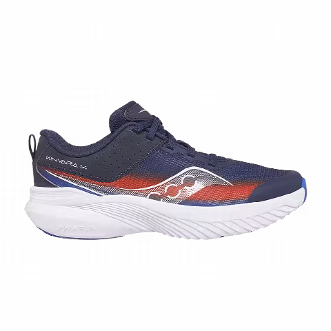 Saucony Kinvara 14 Big Kid 'Navy Red'