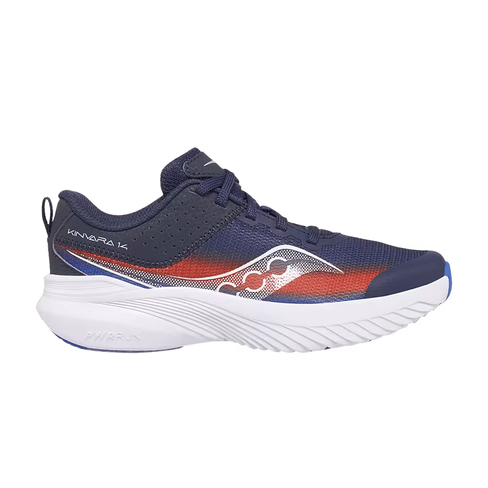 Saucony Kinvara 14 Big Kid Navy Red