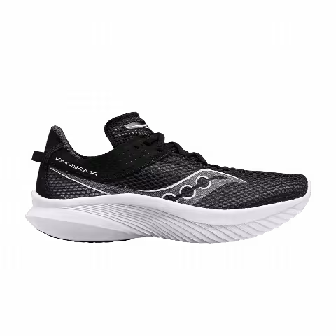 Saucony Wmns Kinvara 14 Wide 'Black White'