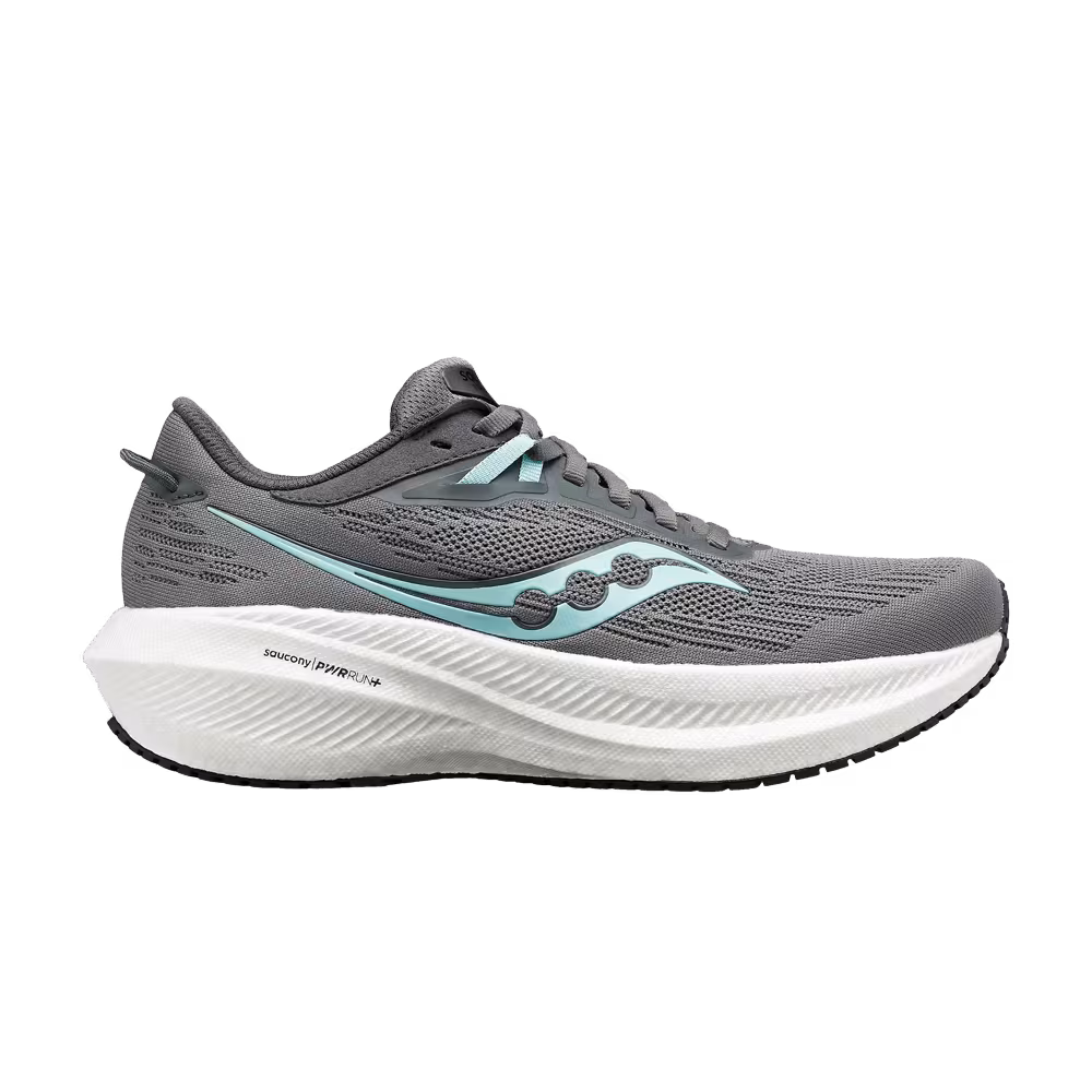 Saucony Women's Triumph 21 Gravel Aqua