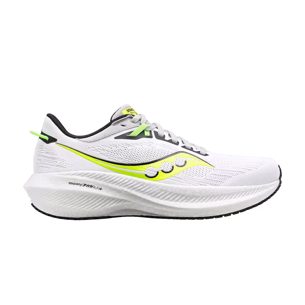 Saucony Triumph 21 White Slime