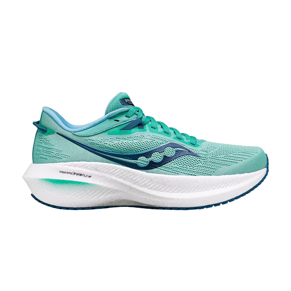 Saucony Women's Triumph 21 Mint Navy