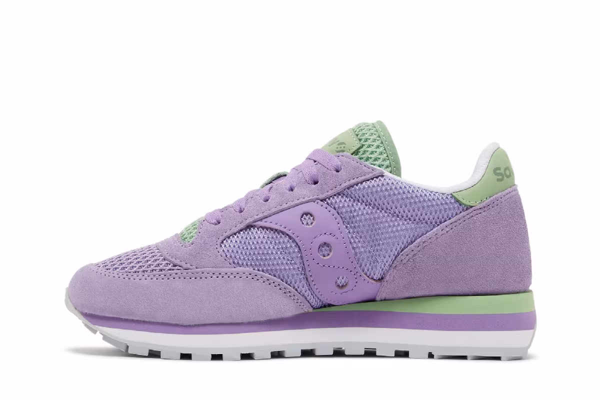 Saucony Women's Jazz Triple Summer - Violet Lime, view 4
