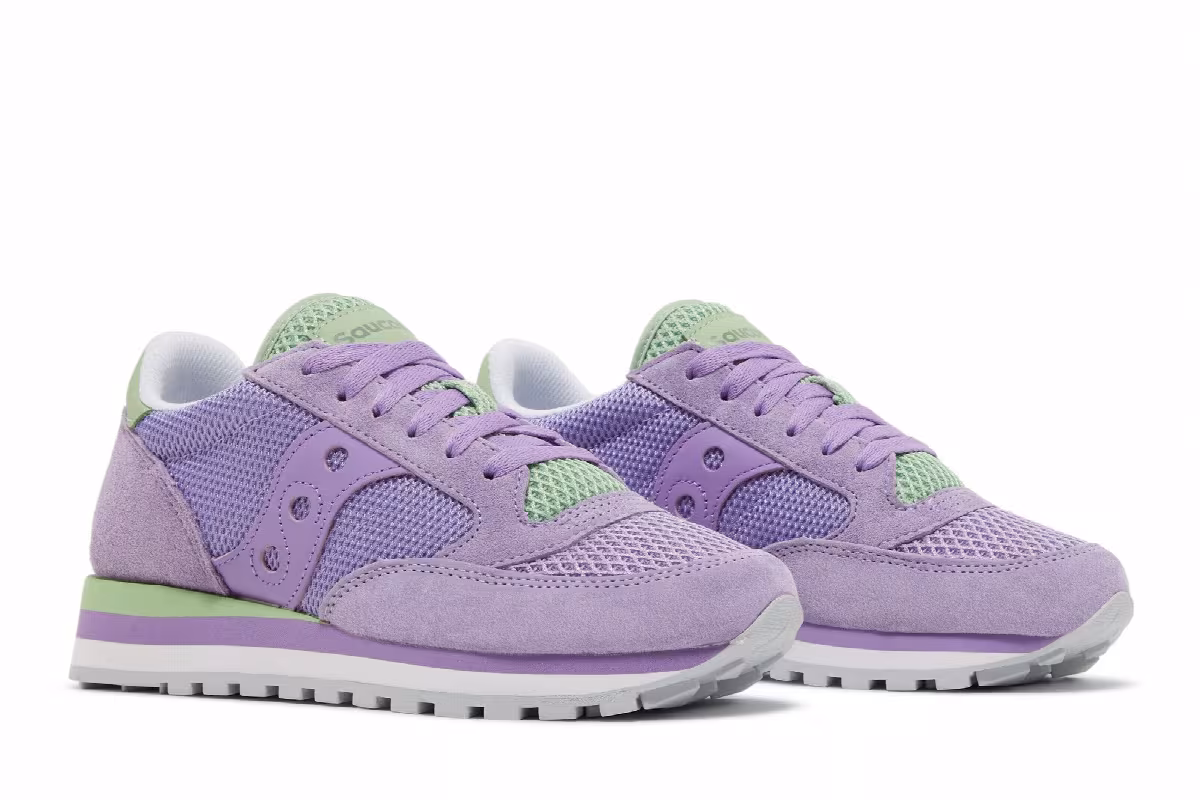 Saucony Women's Jazz Triple Summer - Violet Lime, view 9