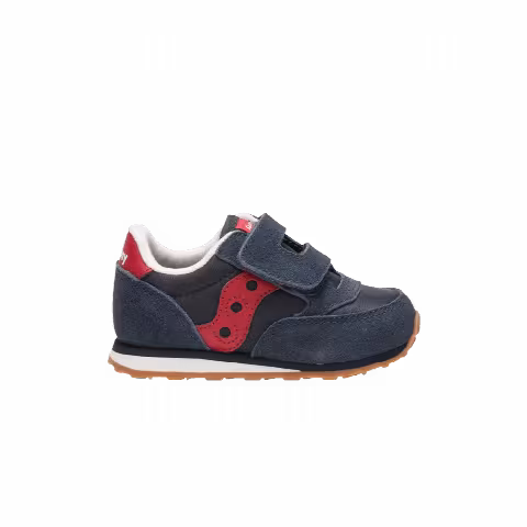 Saucony Jazz Hook & Loop Little Kid 'Navy Red'