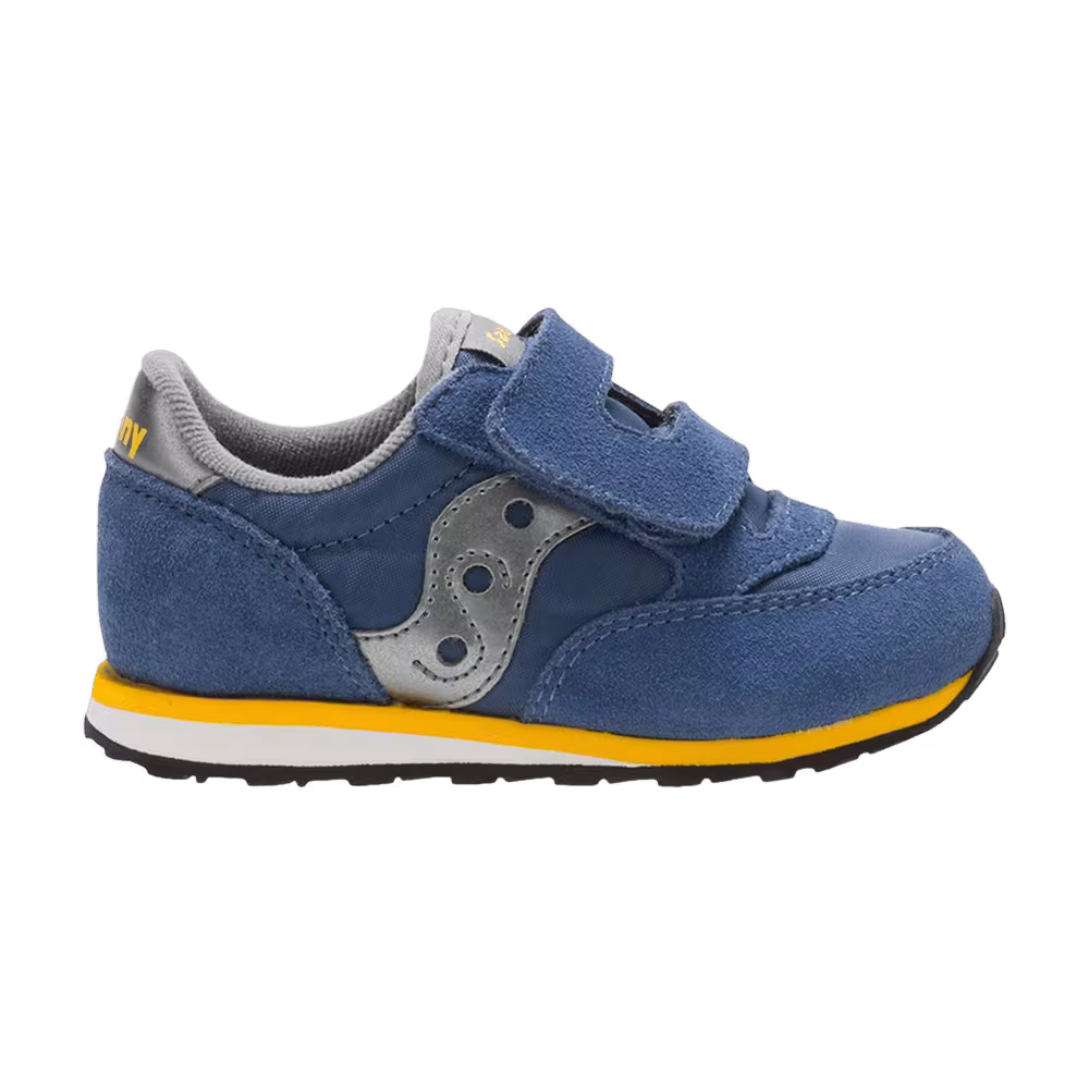 Saucony Jazz Hook & Loop Big Kid Blue Yellow