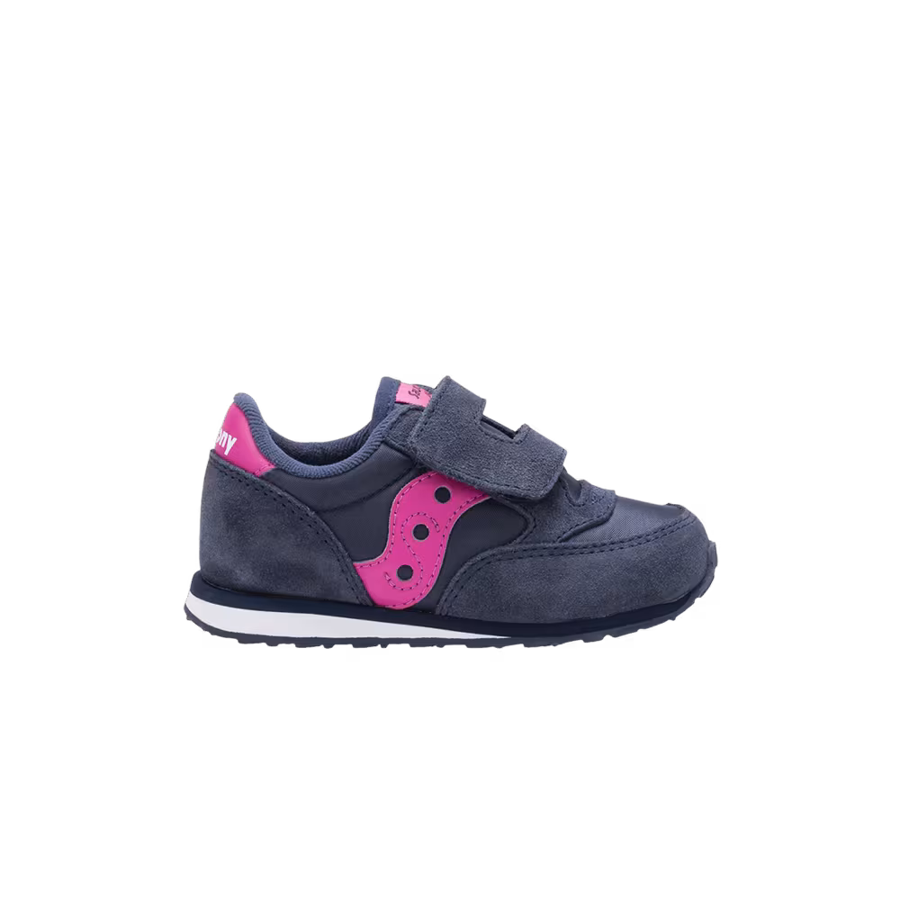 Saucony Jazz Hook & Loop Little Kid Navy Pink