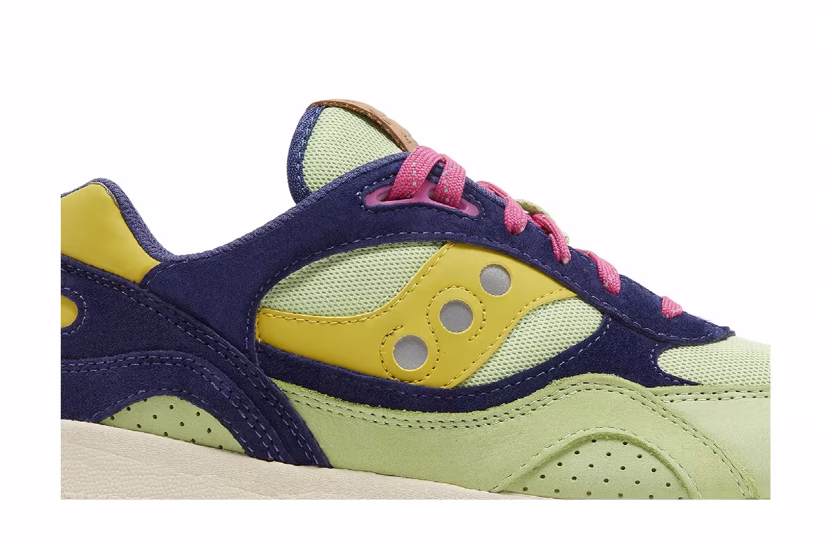 Saucony Shadow 6000 Mint Green Purple, view 3