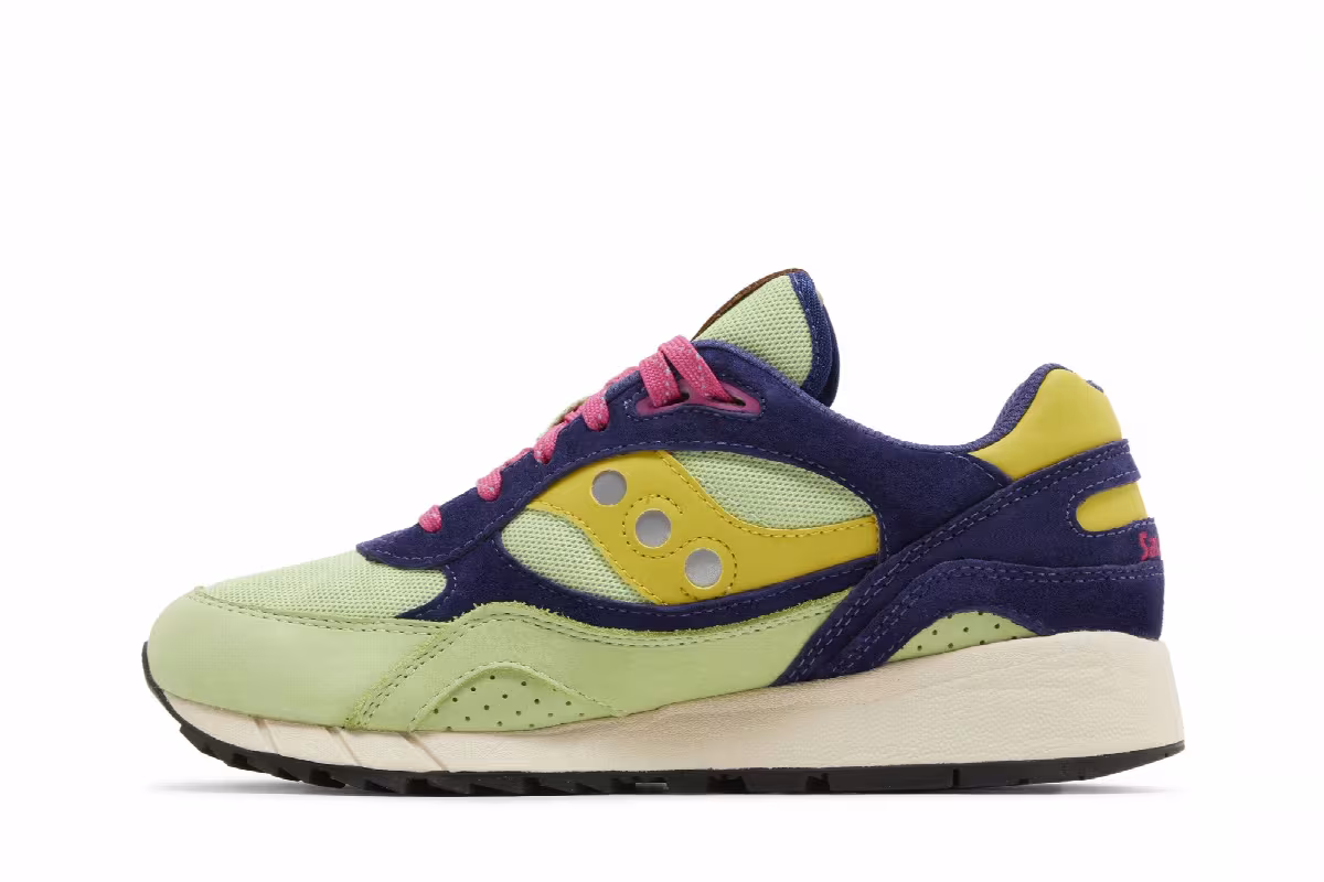 Saucony Shadow 6000 Mint Green Purple, view 4