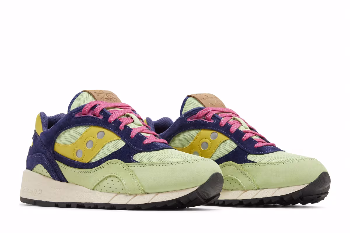 Saucony Shadow 6000 Mint Green Purple, view 9