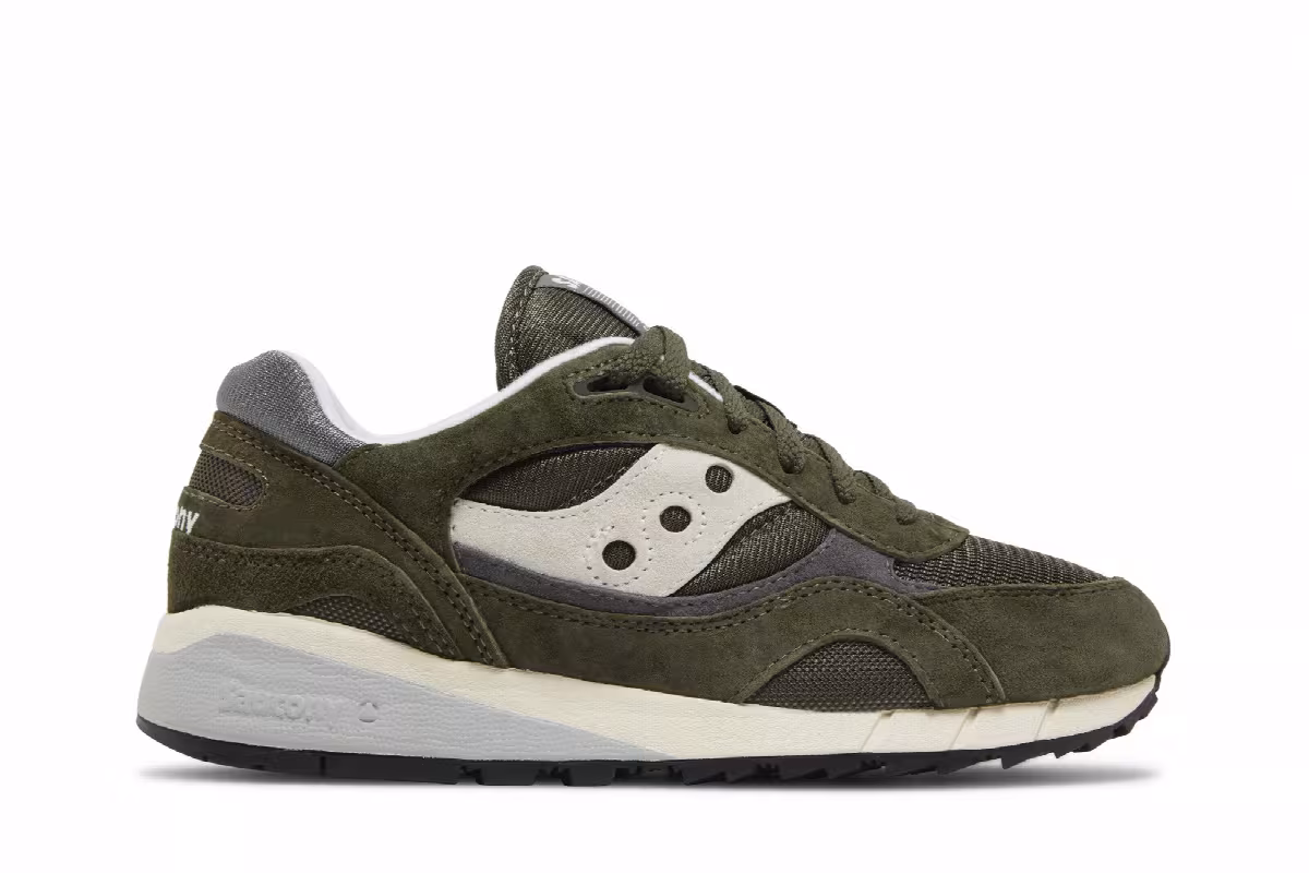 Saucony Shadow 6000 Green Grey, view 2