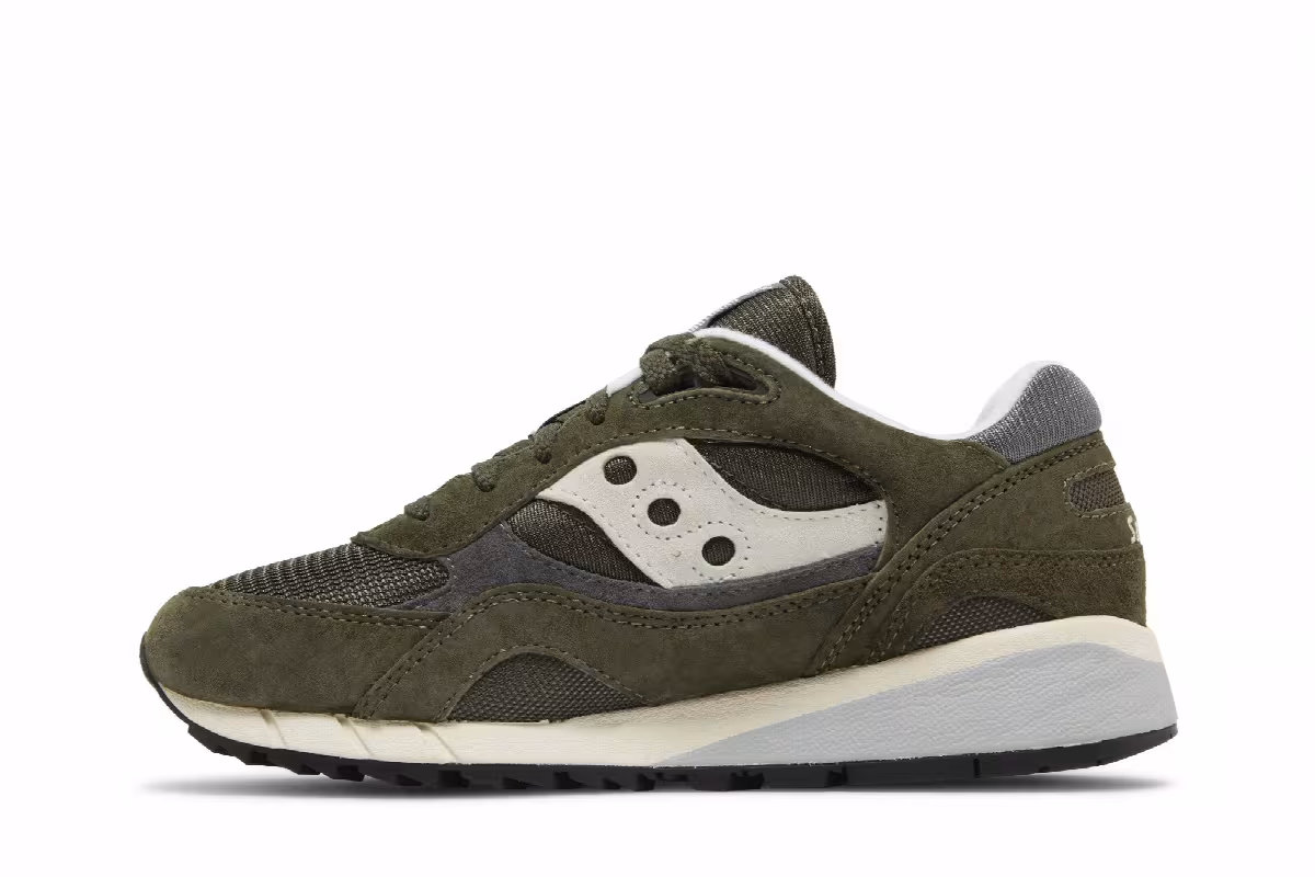 Saucony Shadow 6000 Green Grey, view 4
