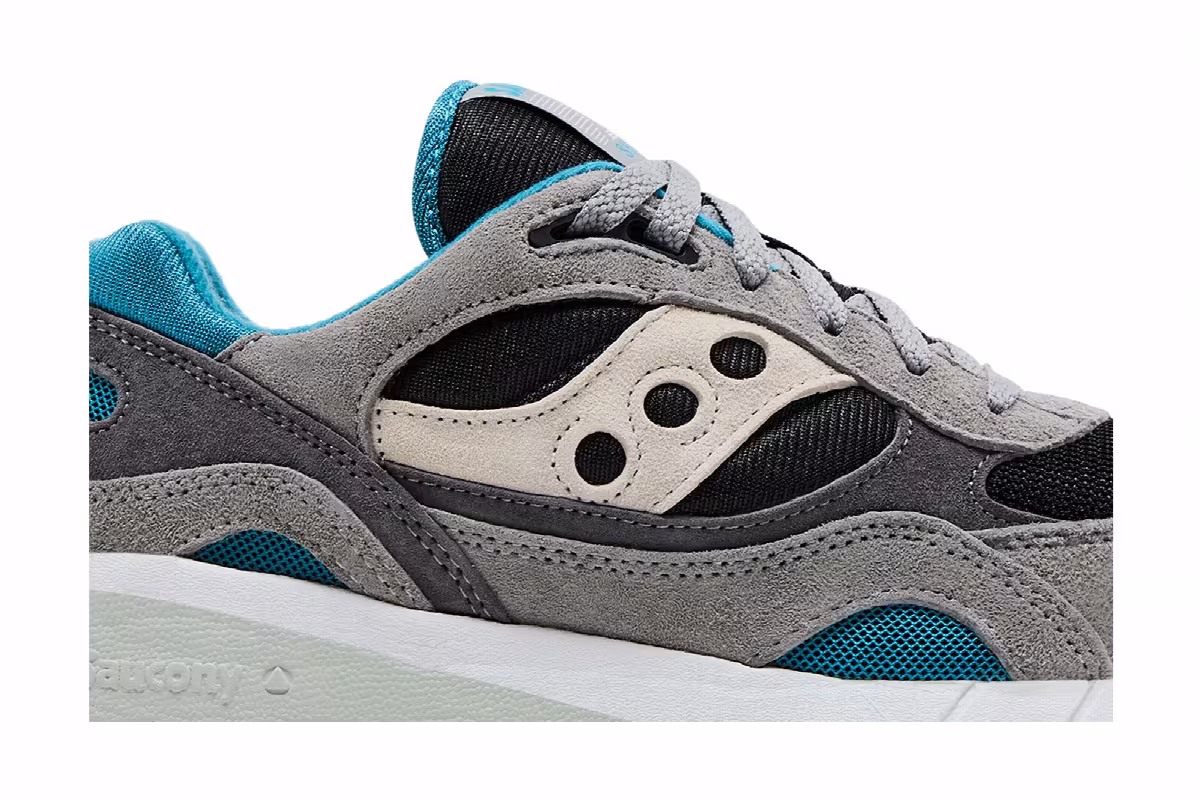 Saucony Shadow 6000 Grey Black, view 3