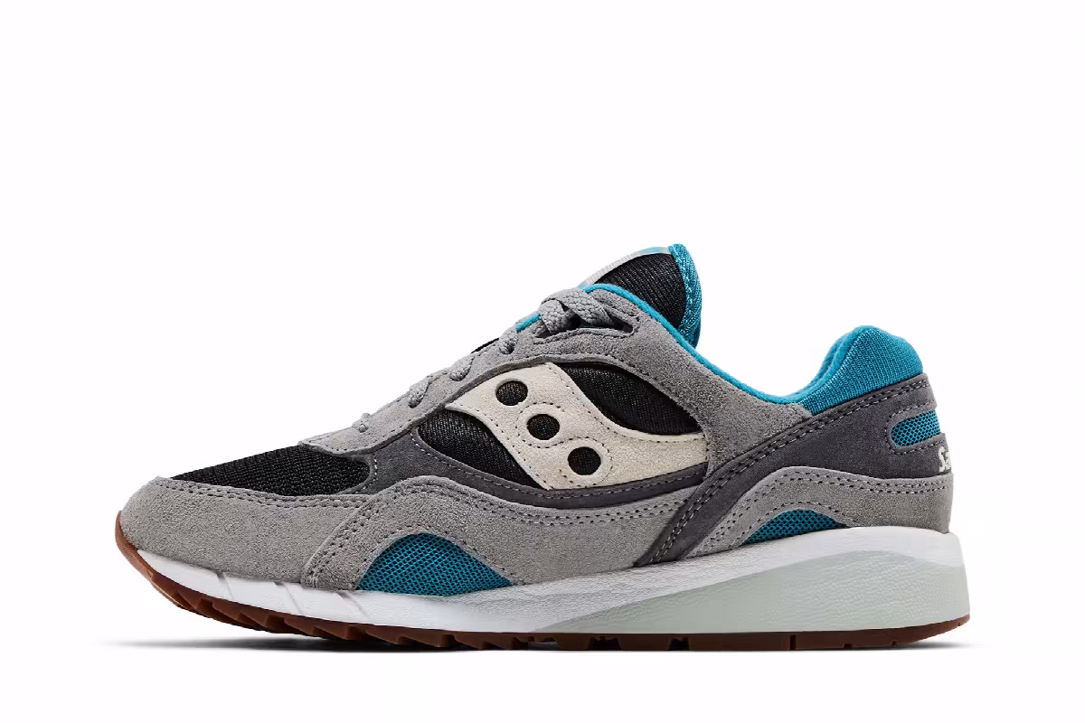 Saucony Shadow 6000 Grey Black, view 4