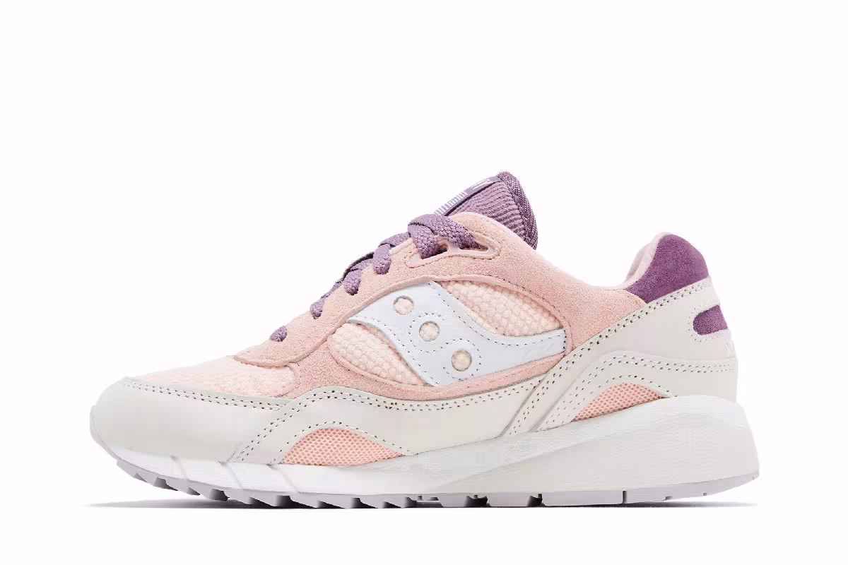 Saucony Women's Shadow 6000 Pink Purple, view 4