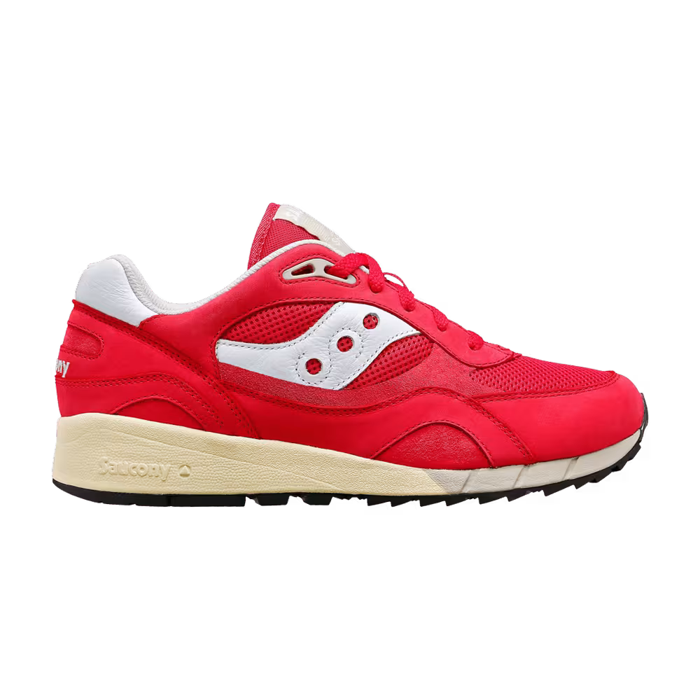 Saucony Shadow 6000 Premium Red White