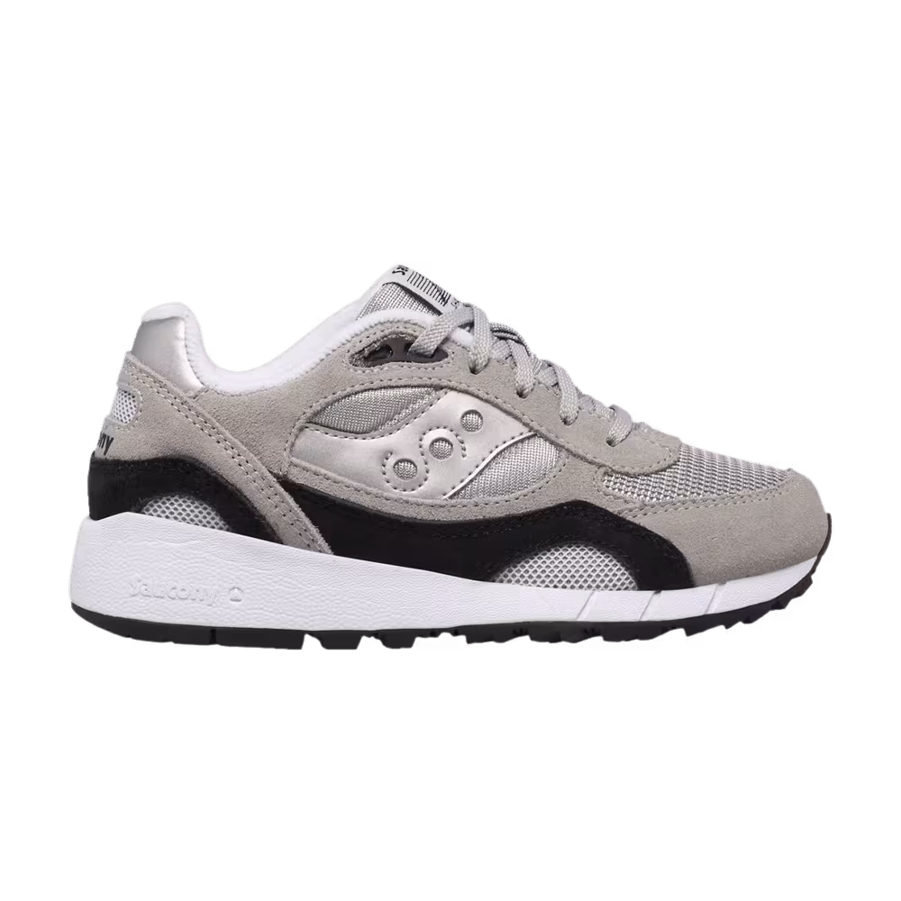 Saucony Shadow 6000 Big Kid Grey Black White