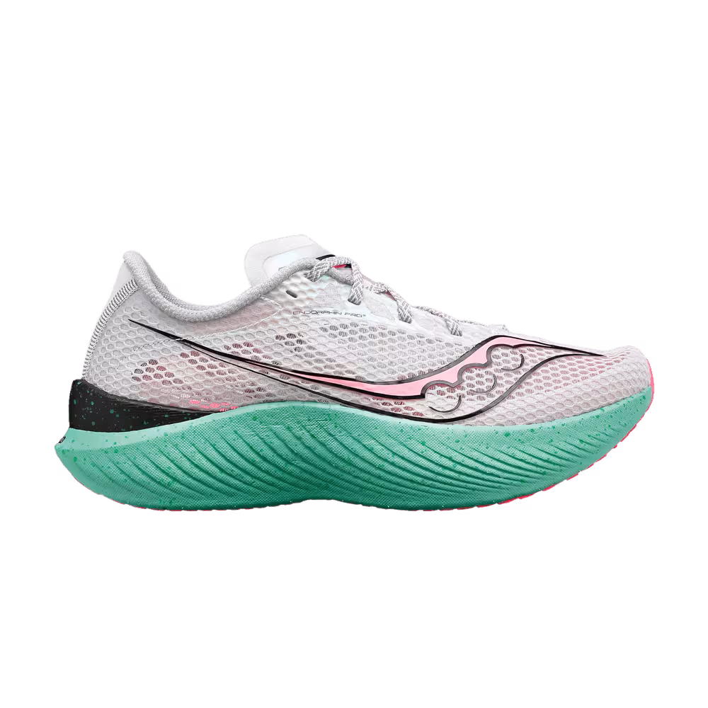 Saucony Women's Endorphin Pro 3 Fog Teal Pink