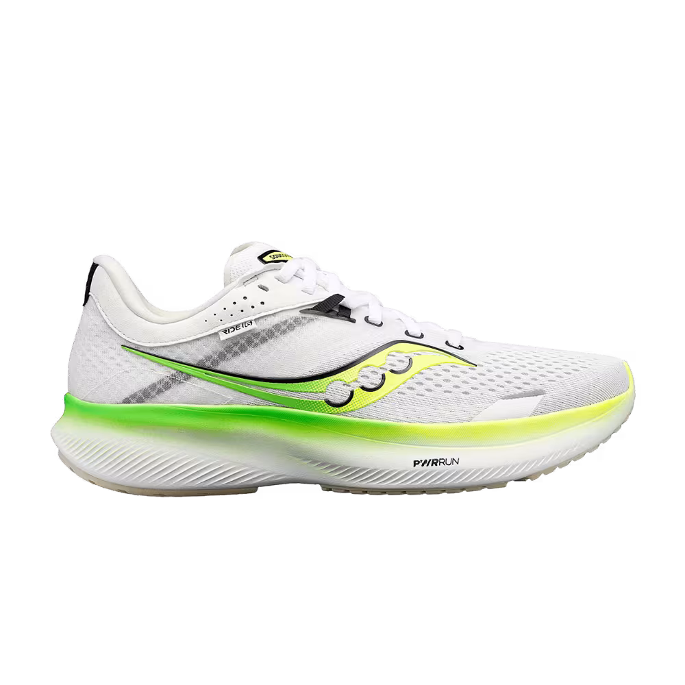 Saucony Ride 16 White Slime