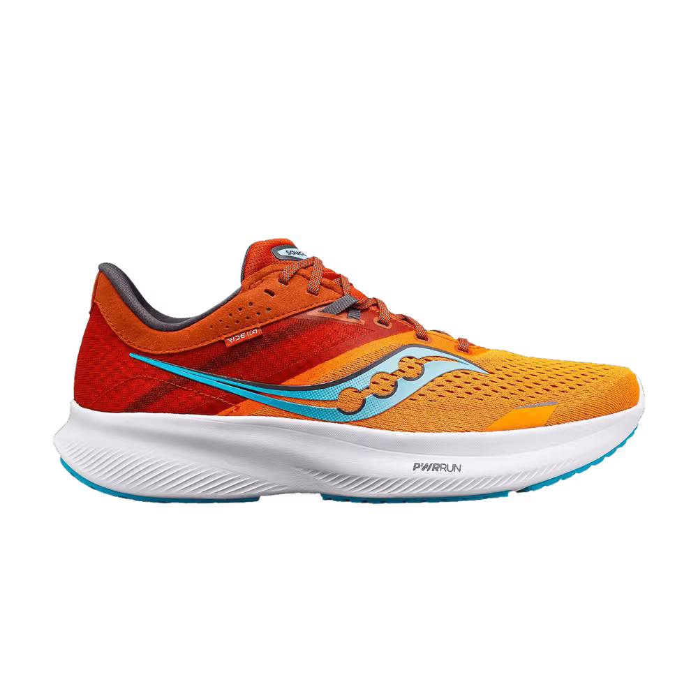 Saucony Ride 16 Wide Marigold Lava