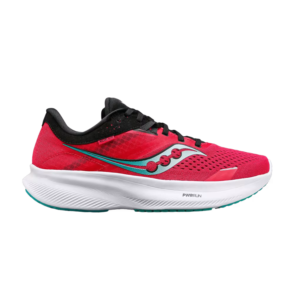 Saucony Women's Ride 16 Rose Black