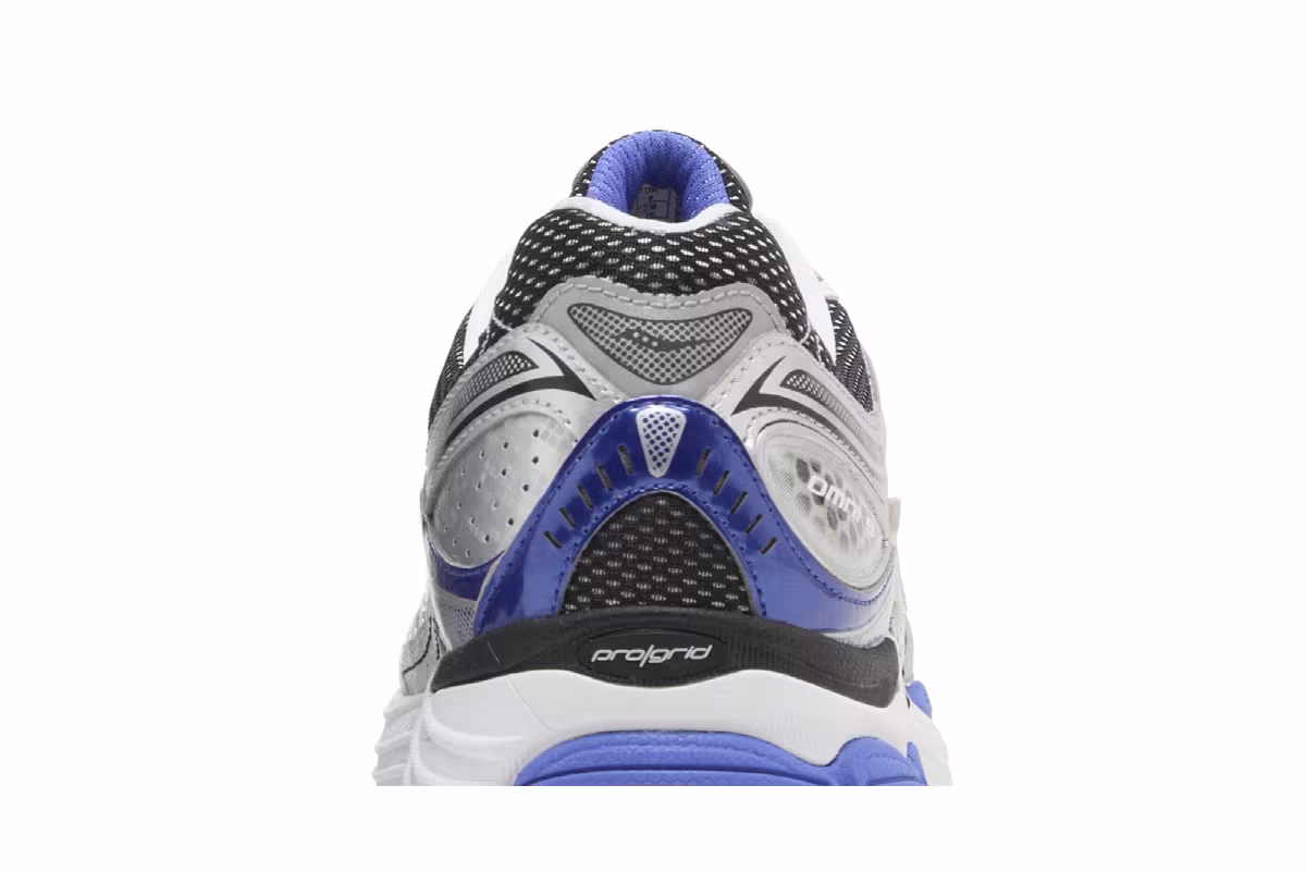 Saucony Progrid Omni 9 OG White Silver Blue, view 8