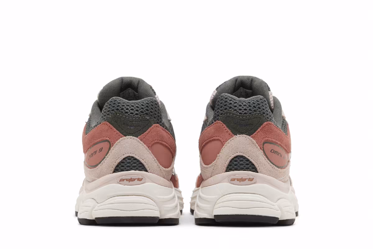 Saucony ProGrid Omni 9 Premium Dust Pink Green, view 7