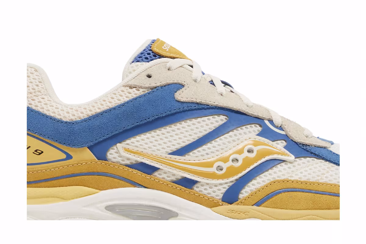 Saucony ProGrid Omni 9 Premium Cream Yellow, view 3
