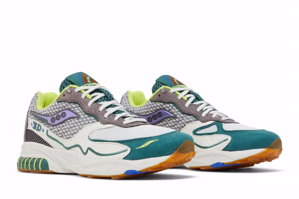 Bodega x Saucony 3D Grid Hurricane Loyal to the Sport, view 9