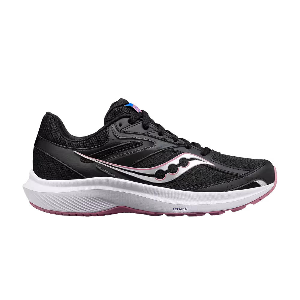 Saucony Women's Cohesion 17 Wide Black Orchid