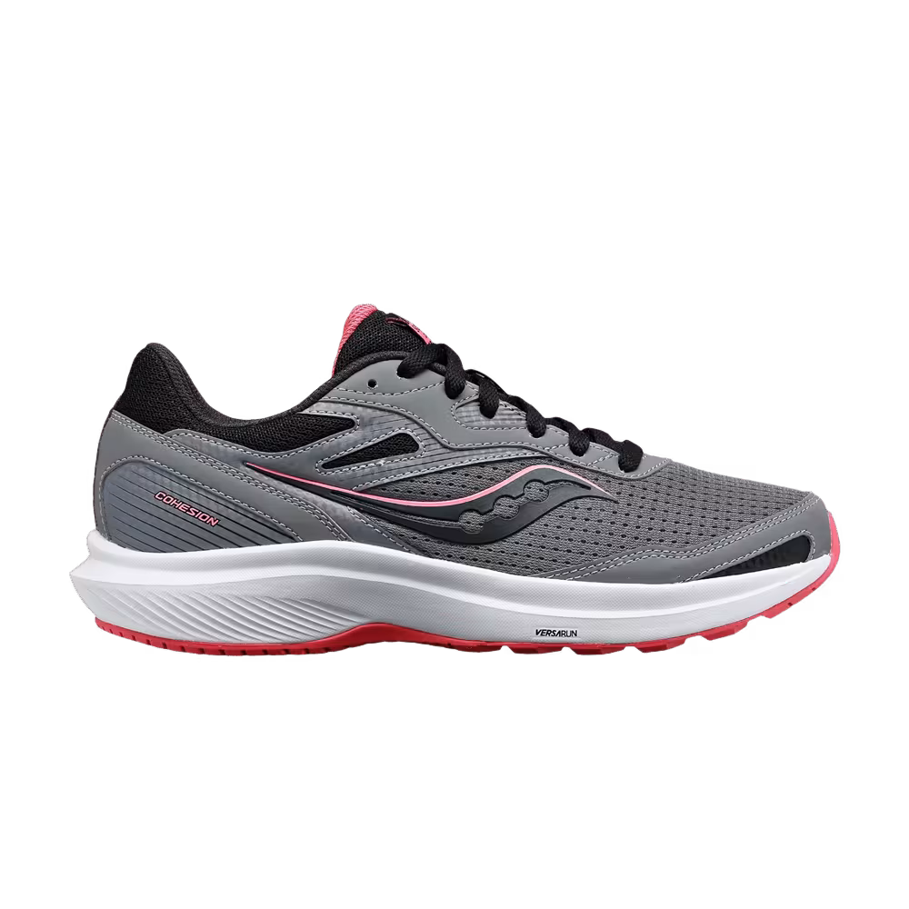 Saucony Women's Cohesion 16 Charcoal Petal