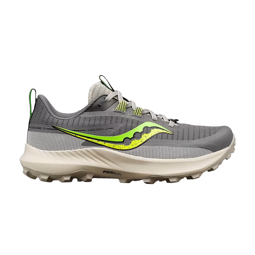 Saucony Women's Peregrine 13 Gravel Slime