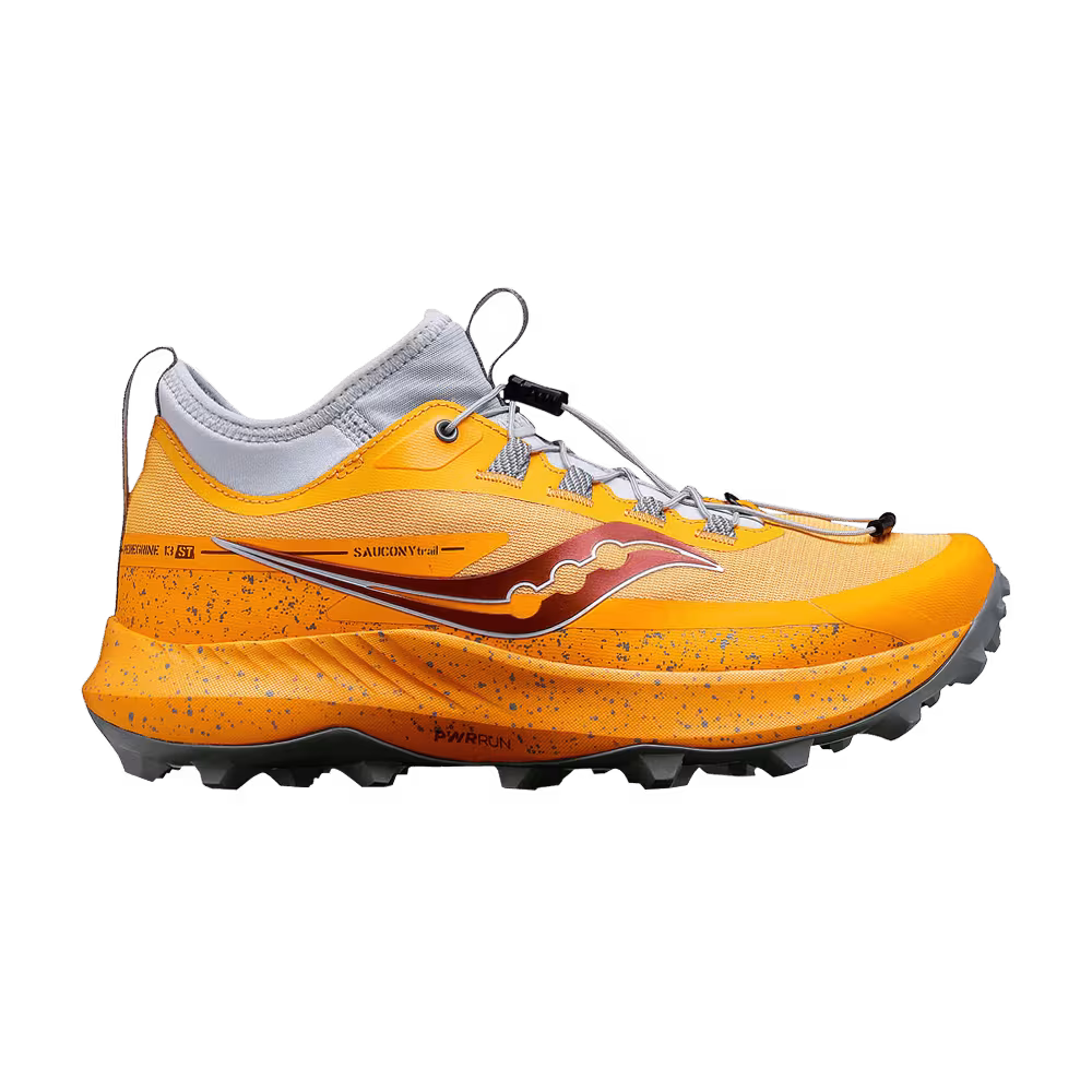 Saucony Women's Peregrine 13 ST Flax Cinder