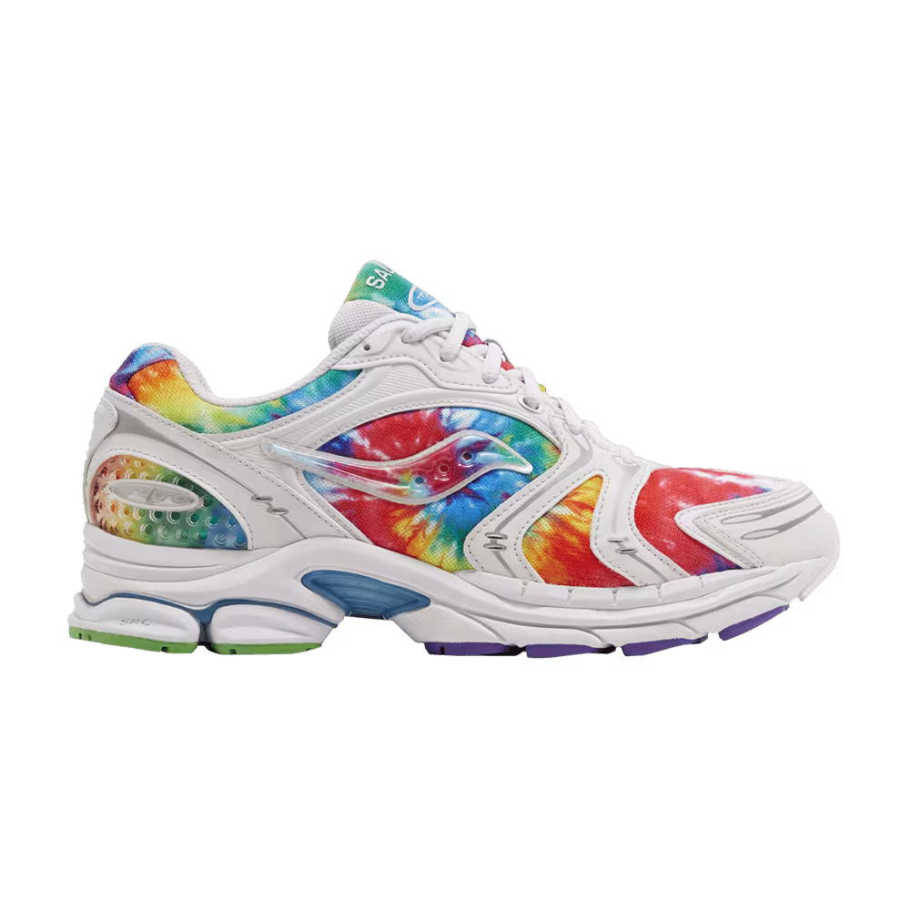 Saucony ProGrid Triumph 4 Tie-Dye - White
