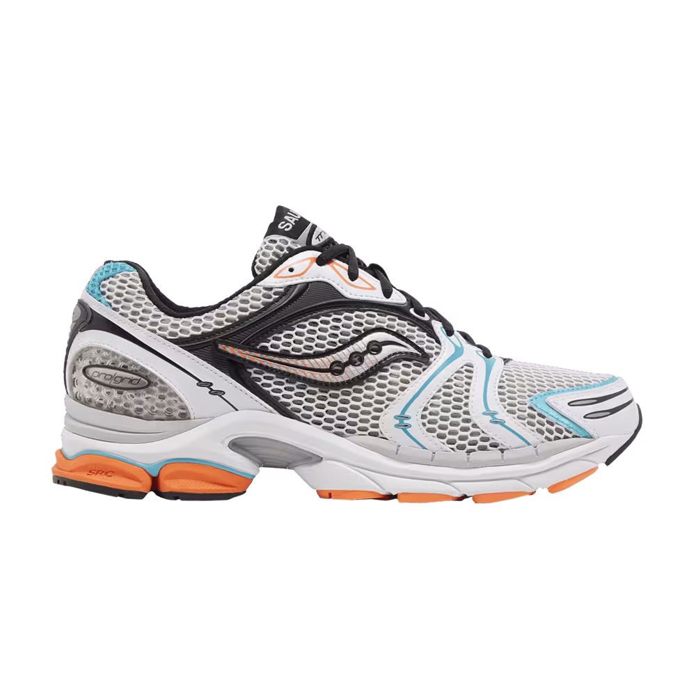 Saucony ProGrid Triumph 4 White Blue Orange