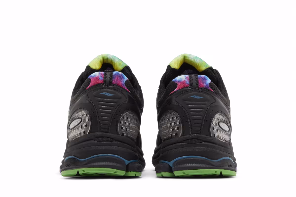 Saucony ProGrid Triumph 4 Tie-Dye - Black, view 7