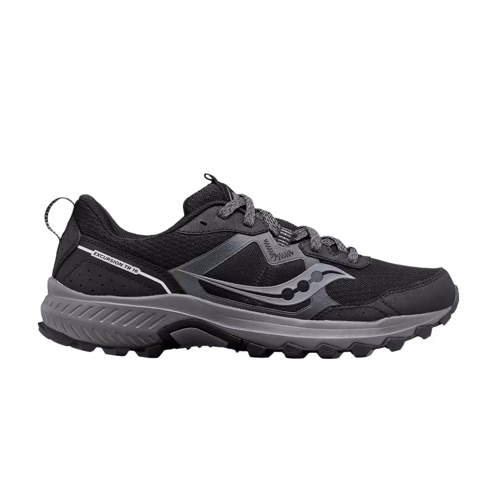 Saucony Excursion TR16 Black Charcoal