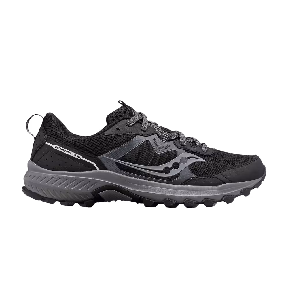 Saucony Excursion TR16 Wide Black Charcoal