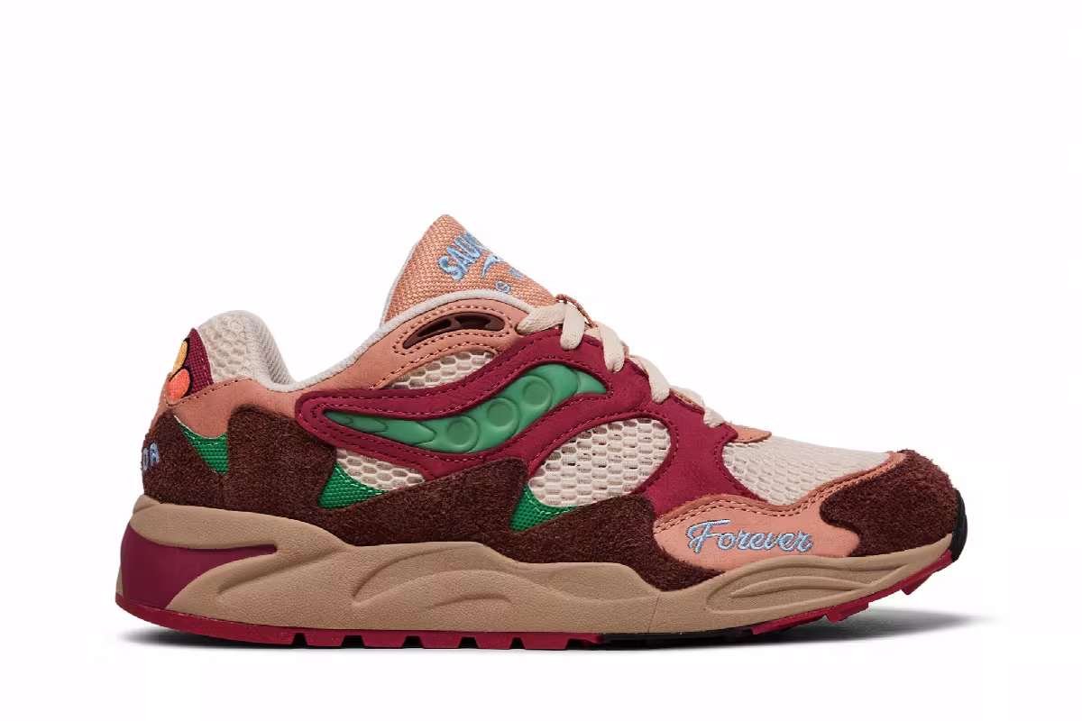 Jae Tips x Saucony Grid Shadow 2 What's the Occasion? - Wear To The Party, view 2