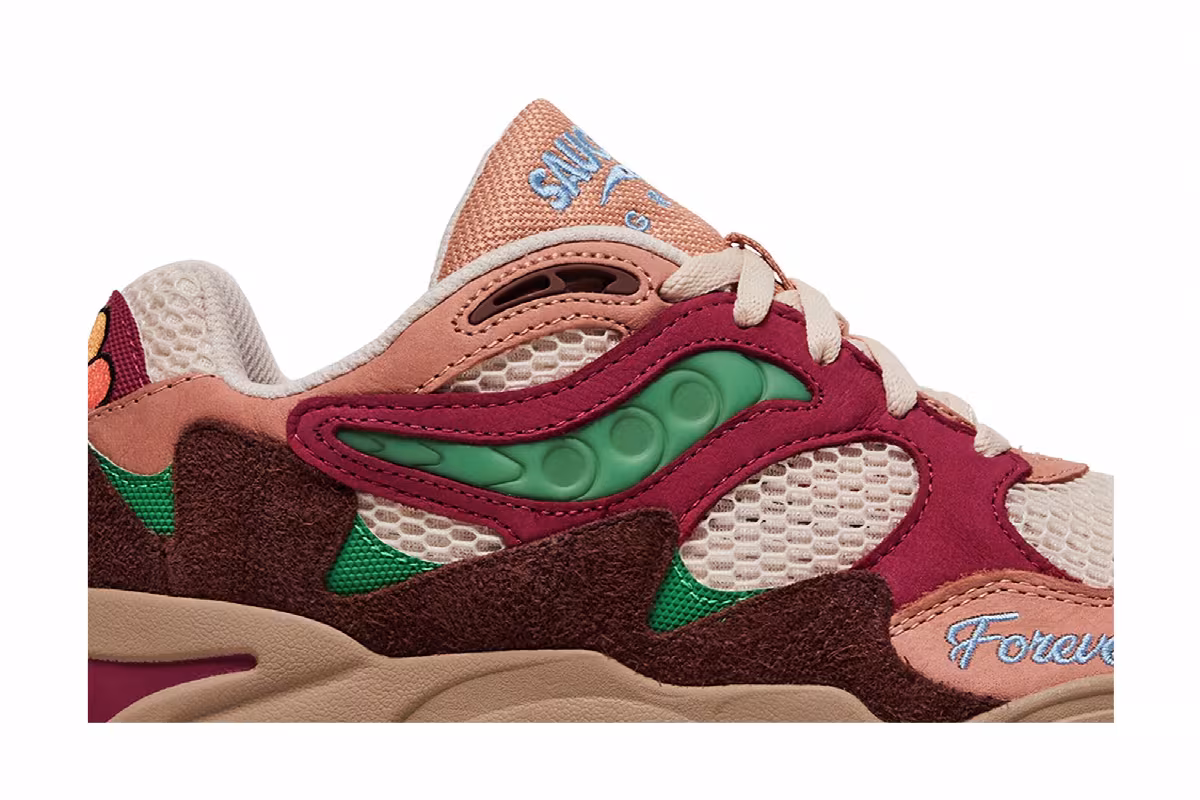 Jae Tips x Saucony Grid Shadow 2 What's the Occasion? - Wear To The Party, view 3