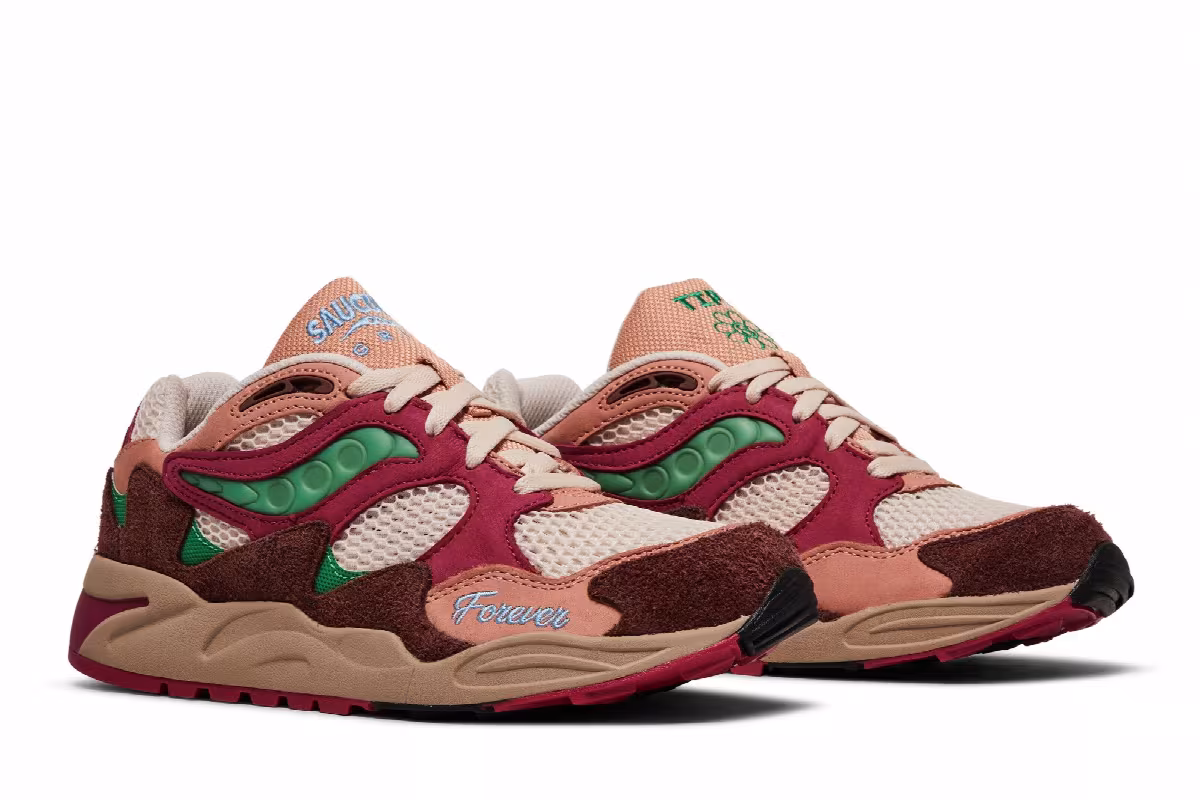 Jae Tips x Saucony Grid Shadow 2 What's the Occasion? - Wear To The Party, view 9