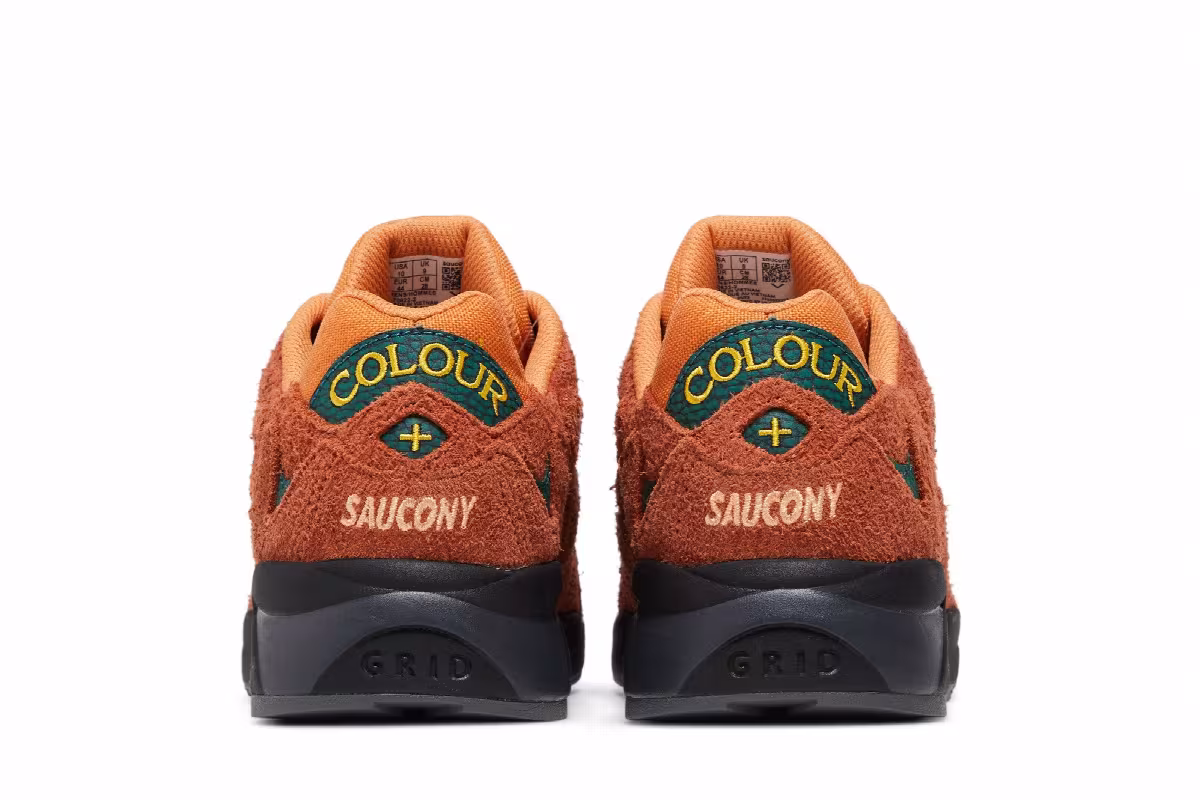 Colour Plus Companie x Saucony Grid Shadow 2 Forest Wander, view 7